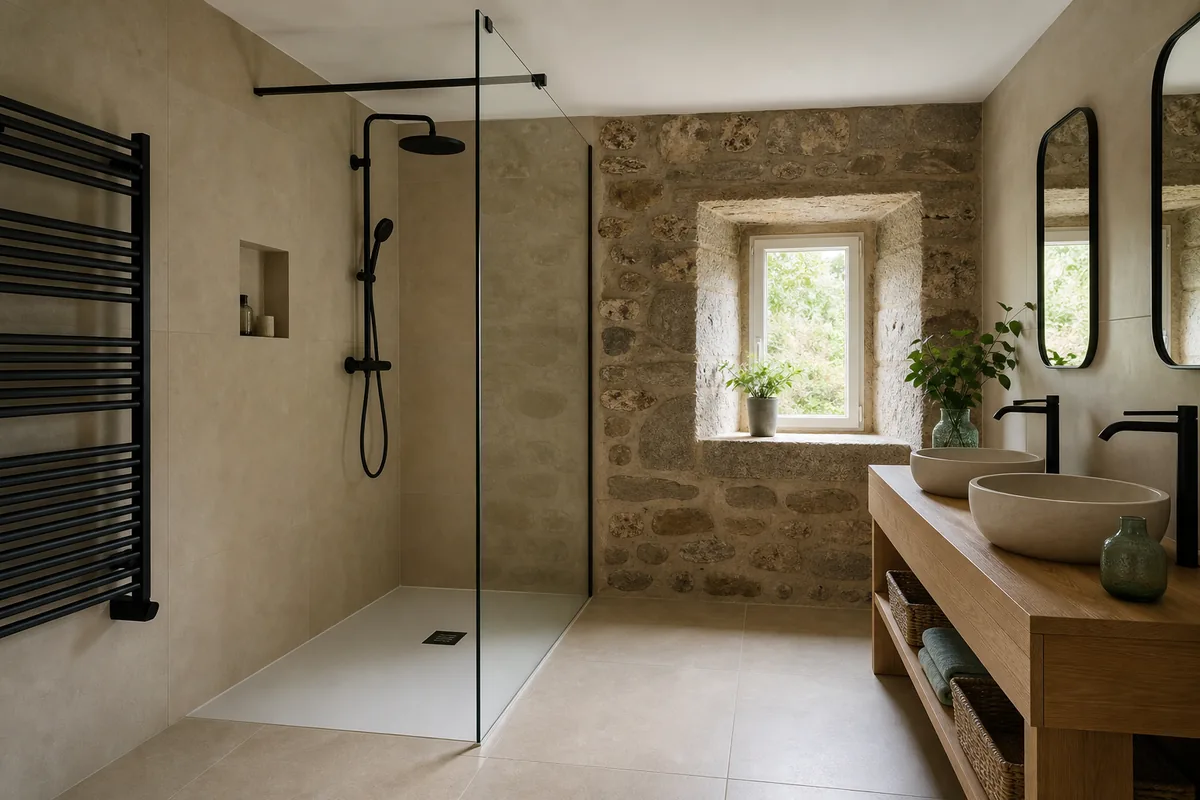 Plombier à Pluvigner : salle de bains et assainissement autonome